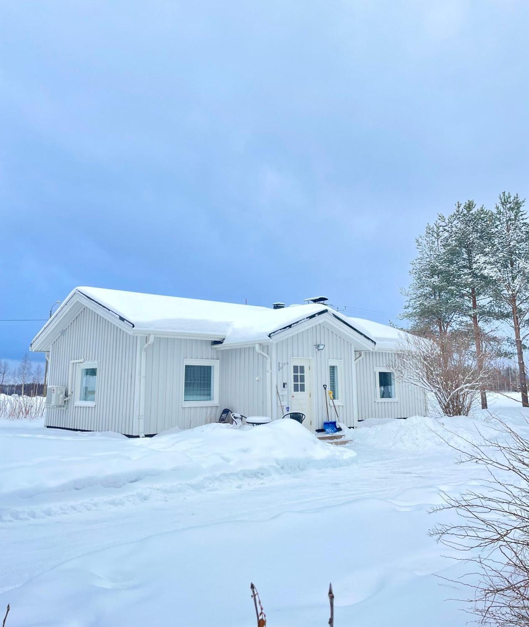 Villa Beautiful Rural Experience With Reindeer Tervola Esterno foto